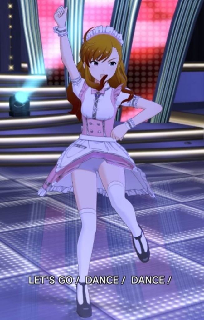 3枚目 スタマスに登場するアイドル、玲音のパンチラエロ画像