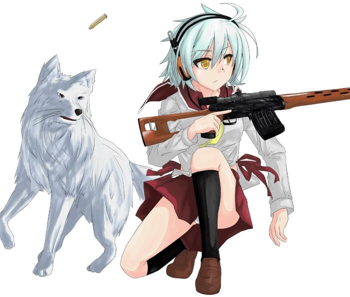 7枚目【緋弾のアリア】レキの可愛い画像