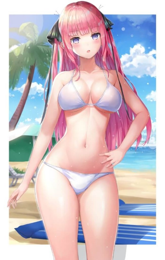 18枚目《五等分の花嫁》中野二乃の2次元エロ画像