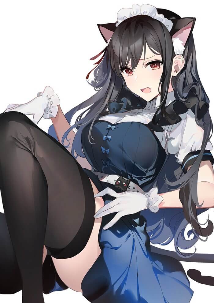 5枚目 夏凪渚(なつなぎなぎさ)のメイドコスプレ Detective Is Already Dead