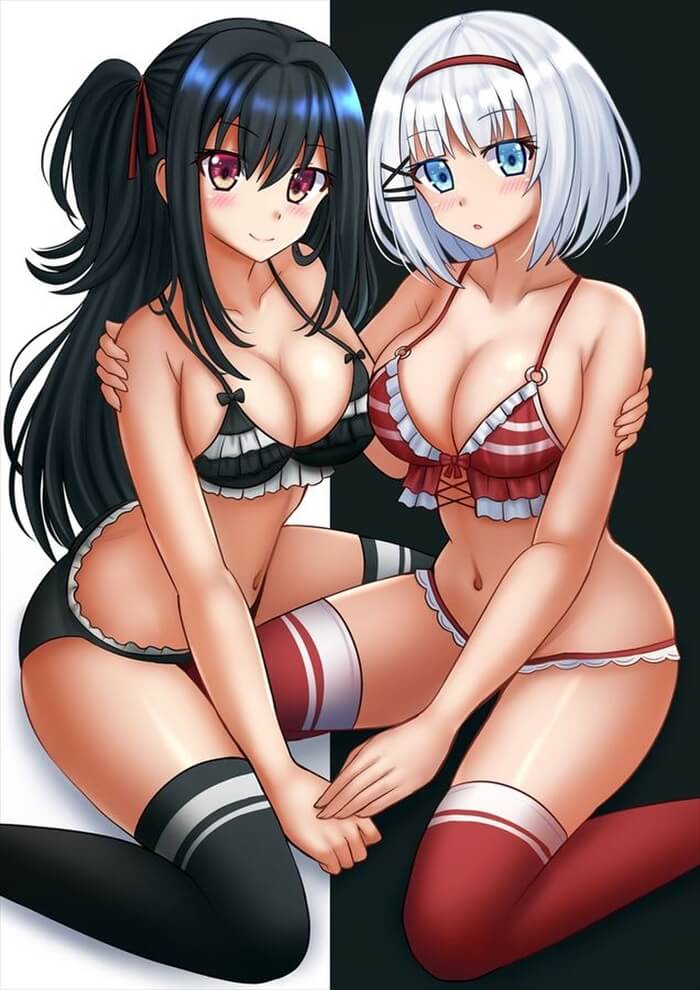 10枚目《シエスタと夏凪渚》のエロ画像