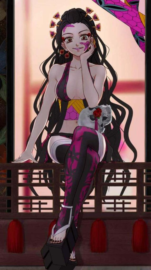 18枚目【鬼滅の刃】堕姫の2次元エロ画像