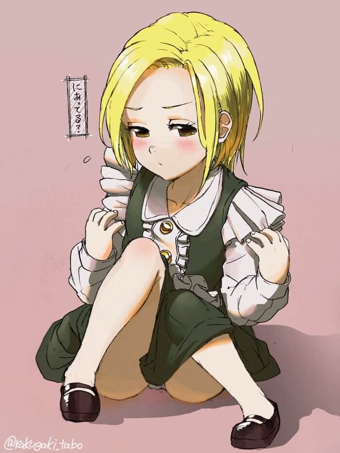 10枚目《エレインの純白パンチラ》七つの大罪のエロ画像