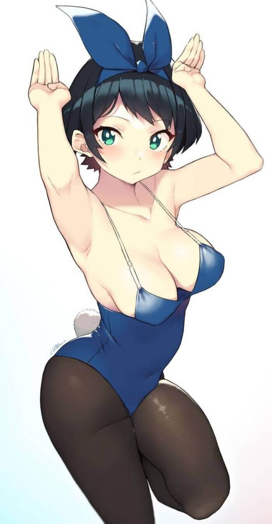 19枚目　更科瑠夏の2次元エロ画像
