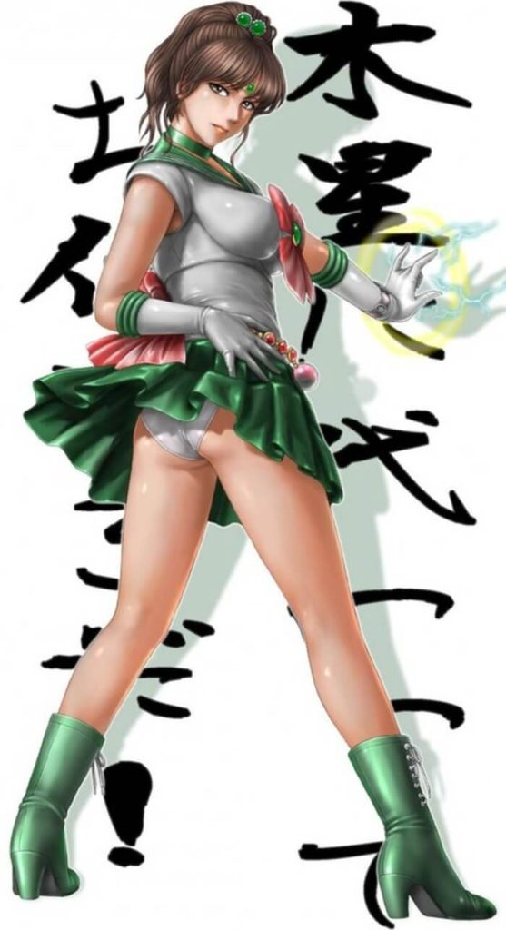 22枚目《木野まこと(セーラージュピター)の純白パンチラ》美少女戦士セーラームーンのエロ画像