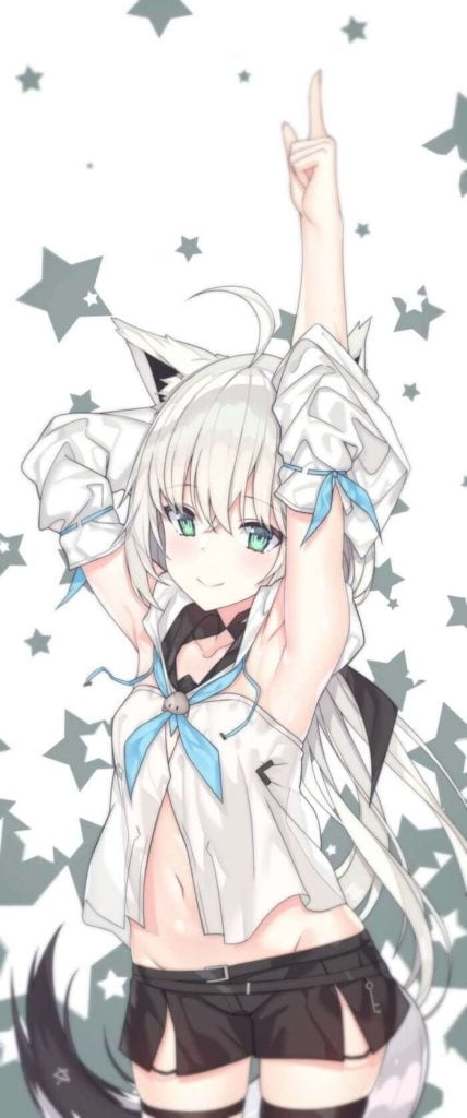 5枚目《ホロライブ》白上フブキのエロ画像