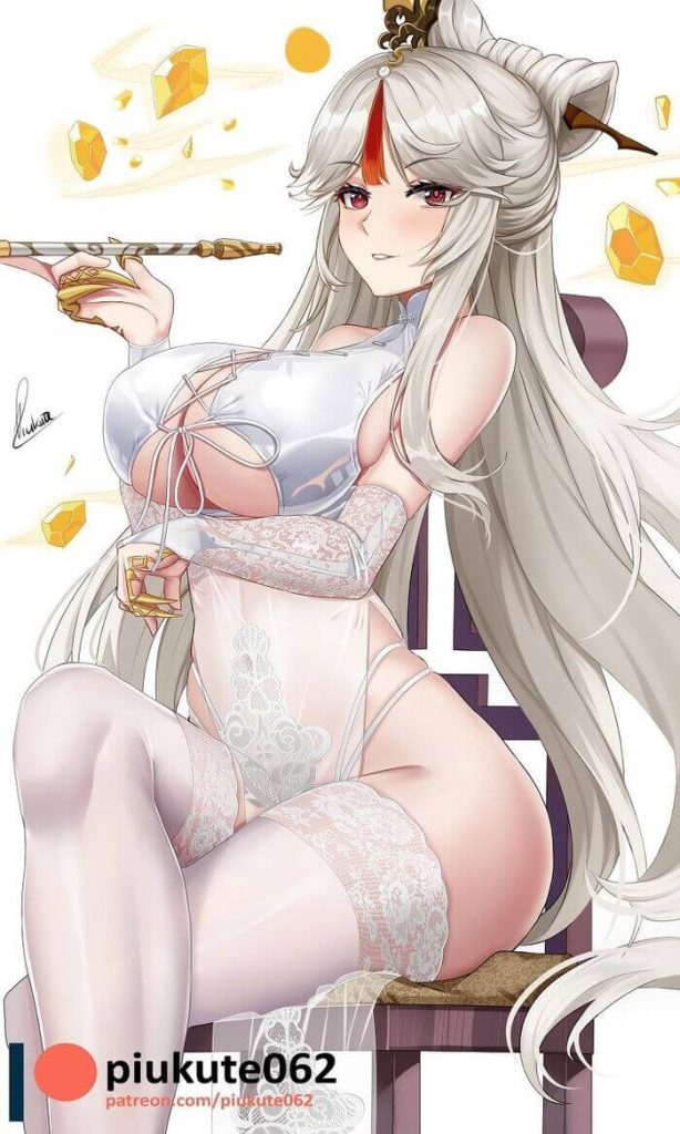 20枚目 原神  凝光(ぎょうこう)のエロ画像