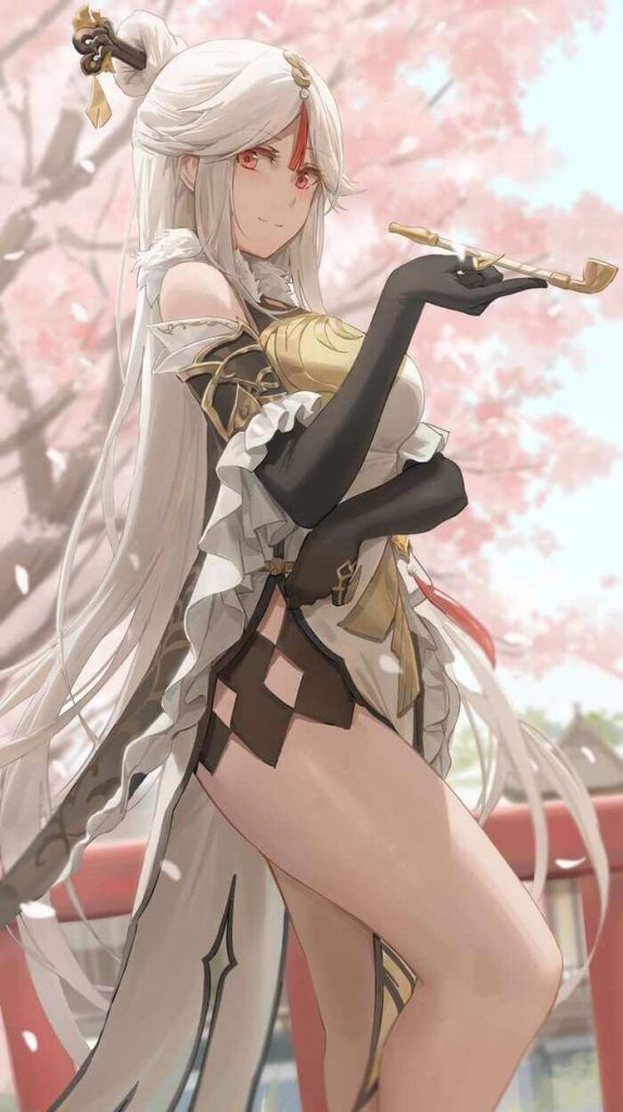 24枚目 原神  凝光(ぎょうこう)のエロ画像