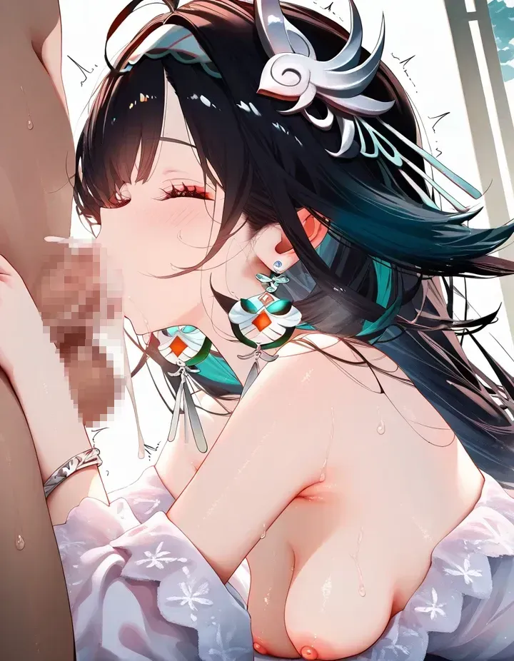 2枚目 原神 藍硯(らんやん)のエロ画像