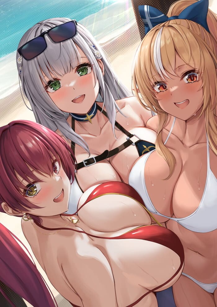 4枚目 ホロライブ(VTuber) 白銀ノエル(しろがねのえる)のエロ画像