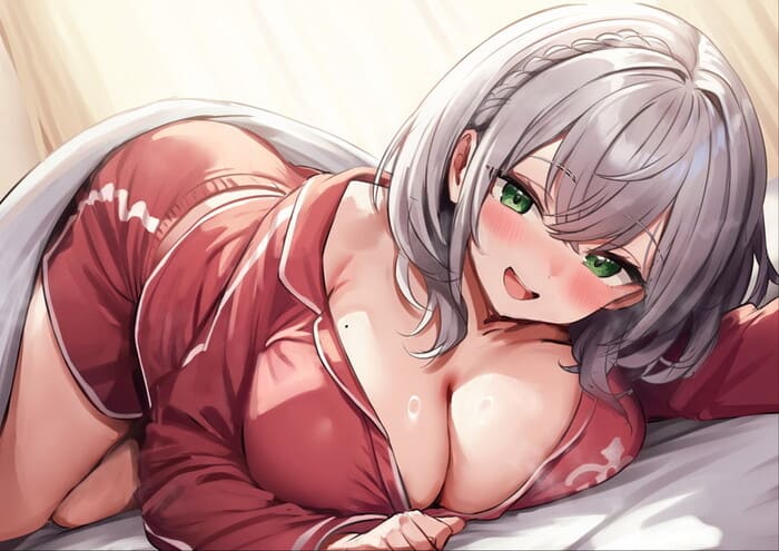1枚目 ホロライブ(VTuber) 白銀ノエル(しろがねのえる)のエロ画像