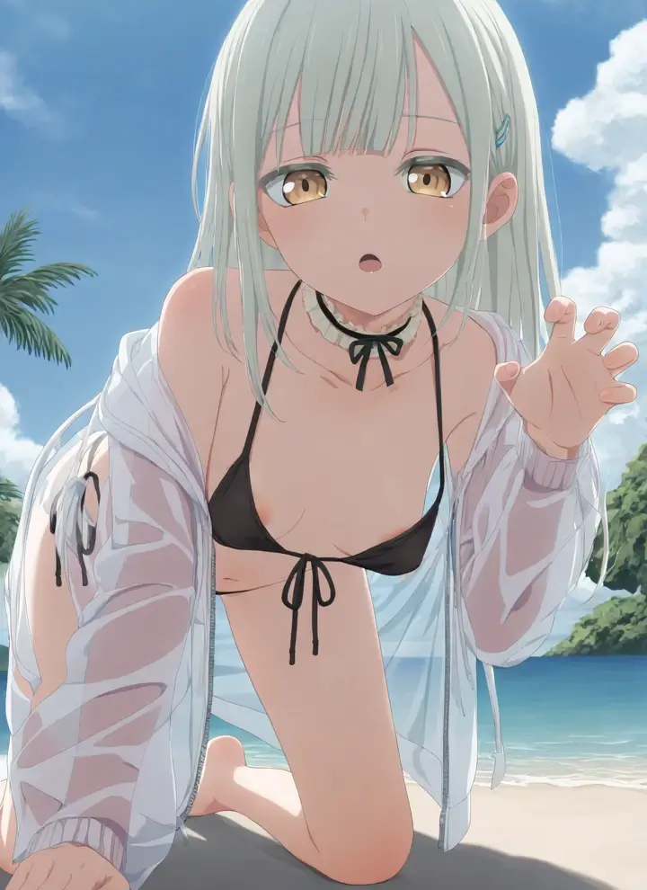 1枚目 BanG Dream! Ave Mujica(バンドリ!) 若葉睦(わかばむつみ)のエロ画像