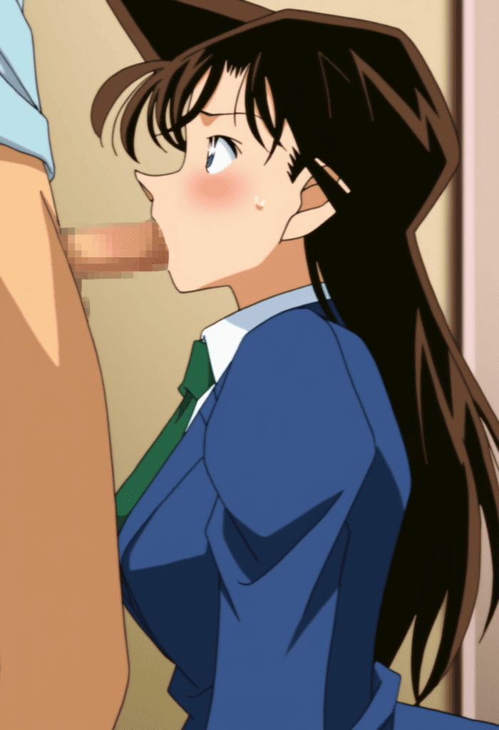 9枚目 名探偵コナン 毛利蘭(もうりらん)のエロ画像