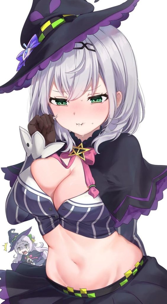 15枚目　ホロライブ(VTuber)　白銀ノエル(しろがねのえる)のエロ画像