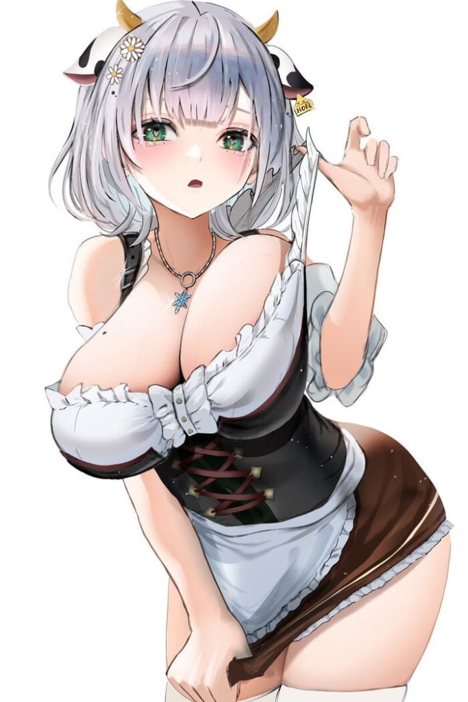 16枚目　ホロライブ(VTuber)　白銀ノエル(しろがねのえる)のエロ画像