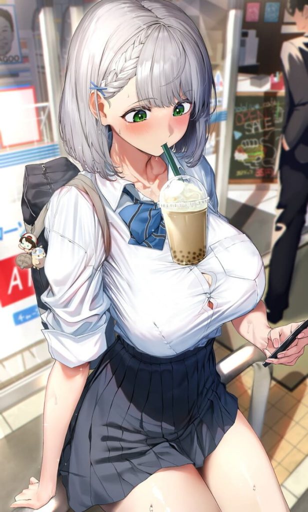 6枚目　ホロライブ(VTuber)　白銀ノエル(しろがねのえる)のエロ画像
