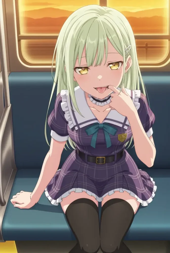 7枚目 BanG Dream! Ave Mujica(バンドリ！)  若葉睦(わかばむつみ)のエロ画像