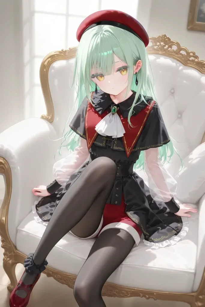 10枚目 BanG Dream! Ave Mujica(バンドリ！)  若葉睦(わかばむつみ)のエロ画像