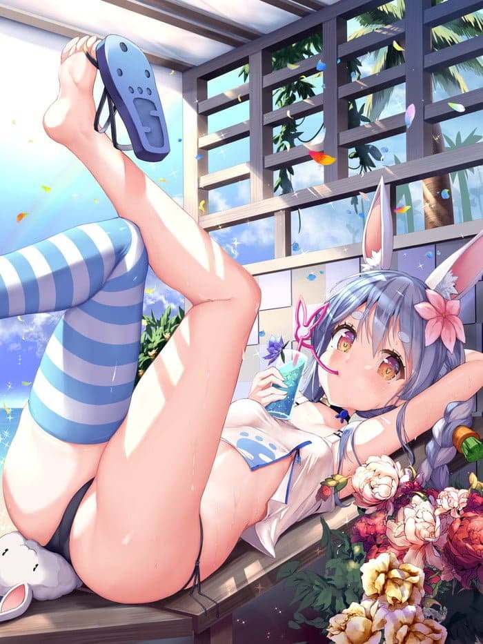 3枚目 ホロライブ(VTuber) 兎田ぺこら(うさだぺこら)のエロ画像