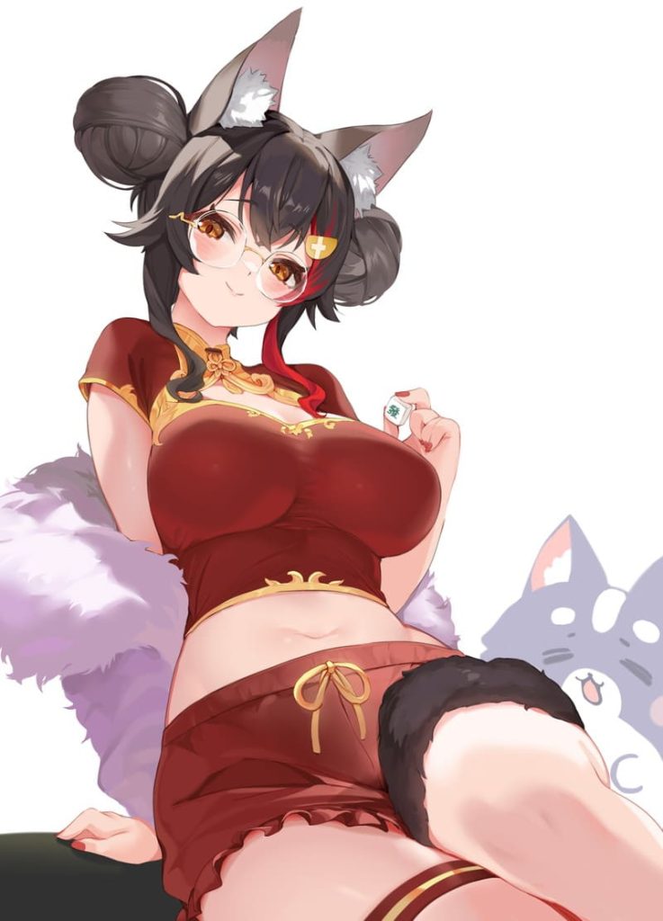 4枚目 ホロライブ(VTuber) 大神ミオ(おおかみみお)のエロ画像