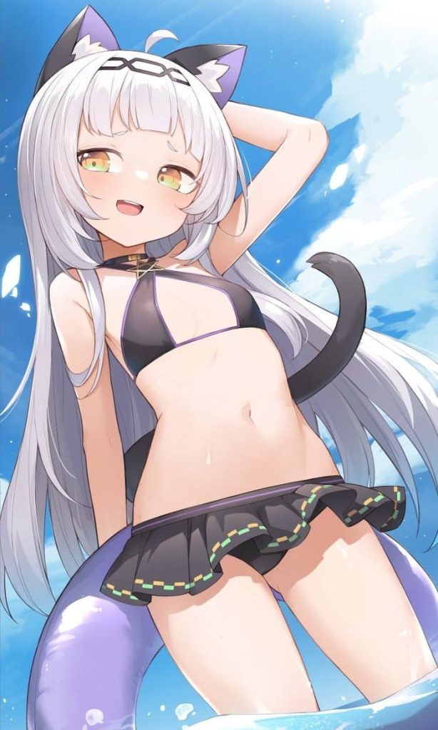 9枚目 ホロライブ(VTuber) 紫咲シオン(むらさきしおん)のエロ画像