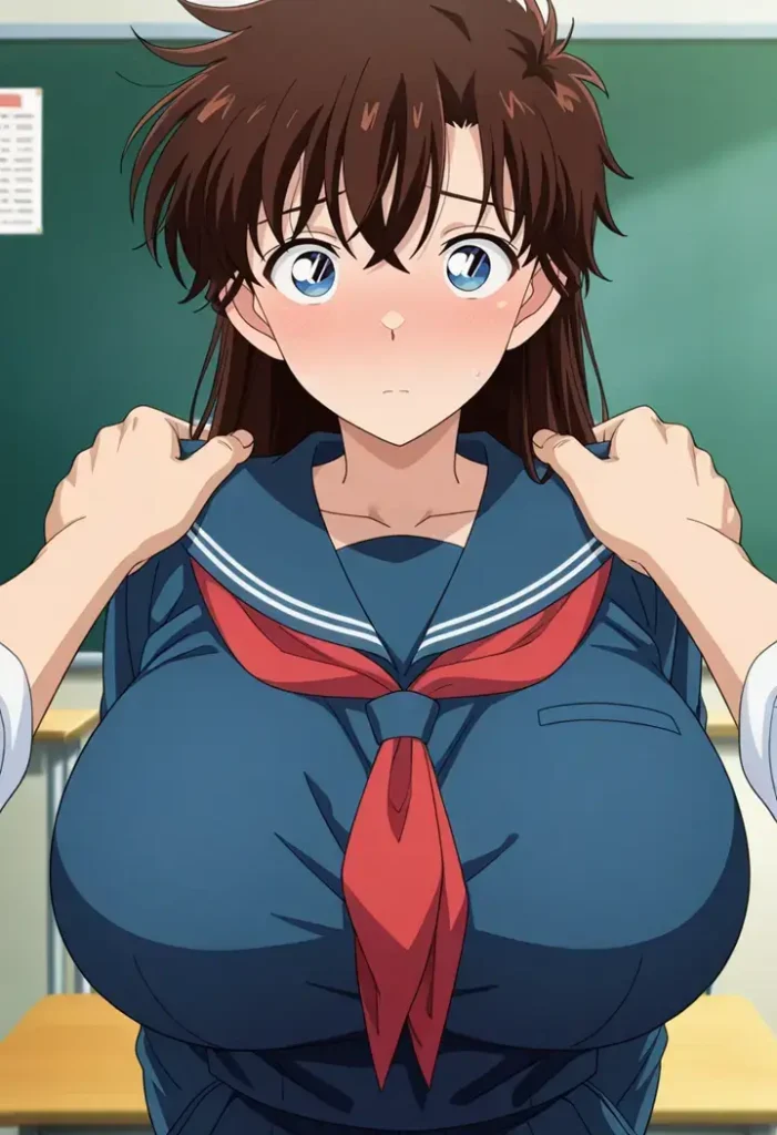 9枚目 名探偵コナン  中森青子(なかもりあおこ)のエロ画像