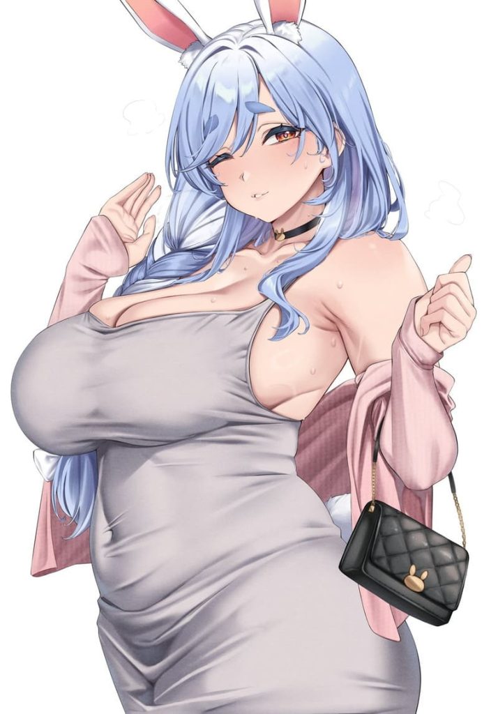 8枚目　ホロライブ(VTuber)　兎田ぺこら(うさだぺこら)のエロ画像