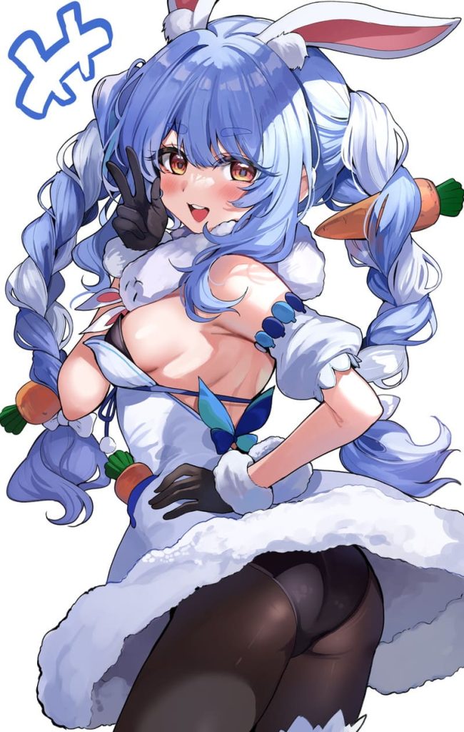 13枚目　ホロライブ(VTuber)　兎田ぺこら(うさだぺこら)のエロ画像