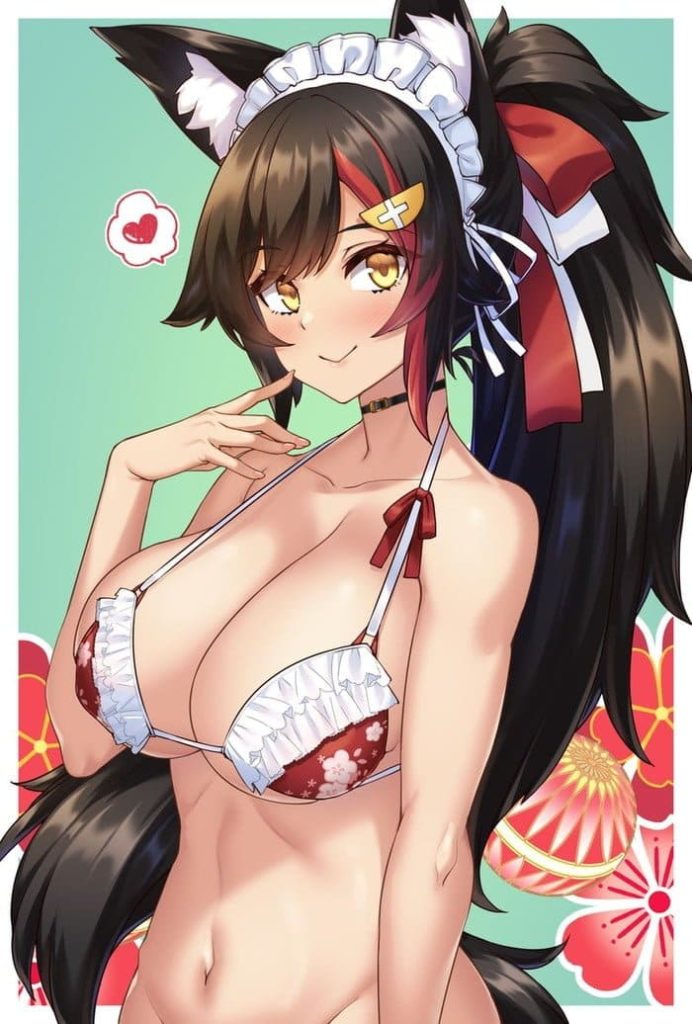6枚目 ホロライブ(VTuber) 大神ミオ(おおかみみお)のエロ画像