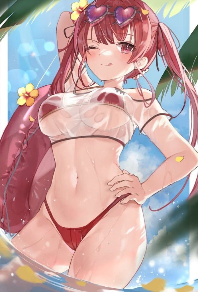 14枚目 ホロライブ(VTuber) 宝鐘マリン(ほうしょうまりん)のエロ画像