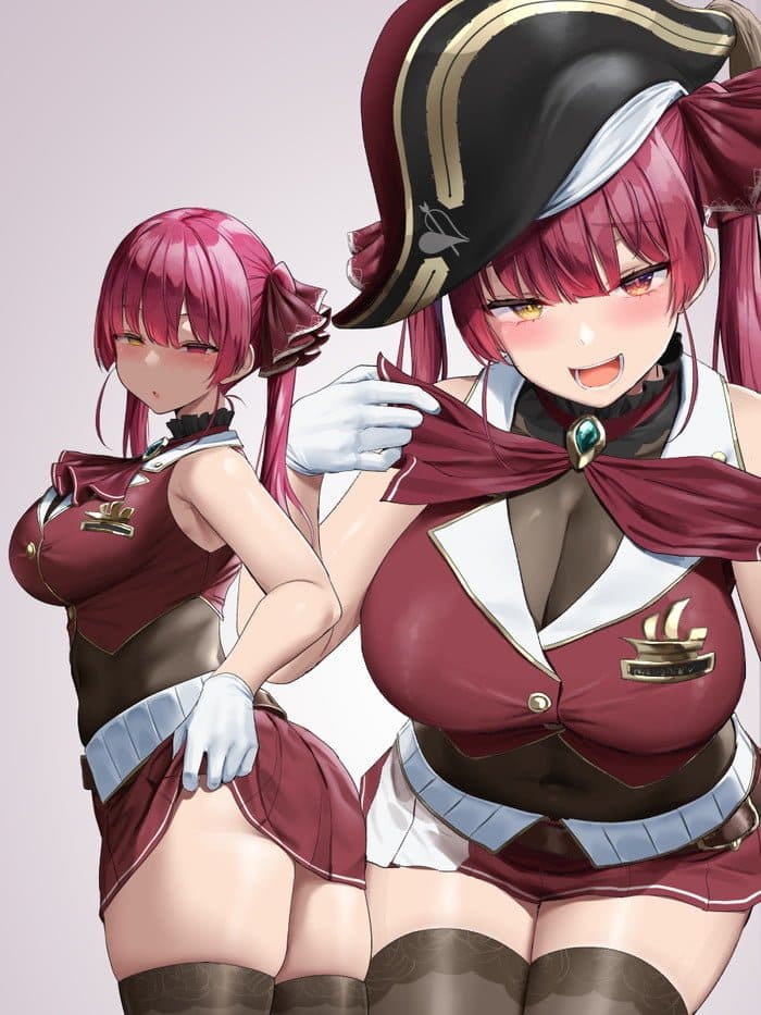 2枚目 ホロライブ(VTuber) 宝鐘マリン(ほうしょうまりん)のエロ画像