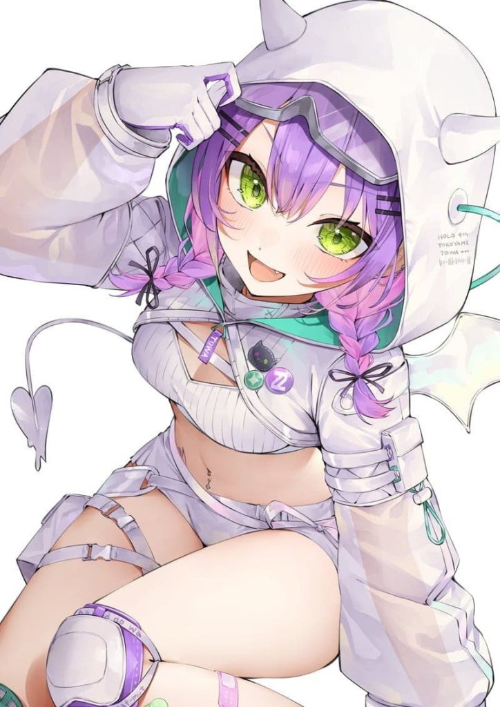 5枚目 ホロライブ(VTuber) 常闇トワ(とこやみとわ)のエロ画像