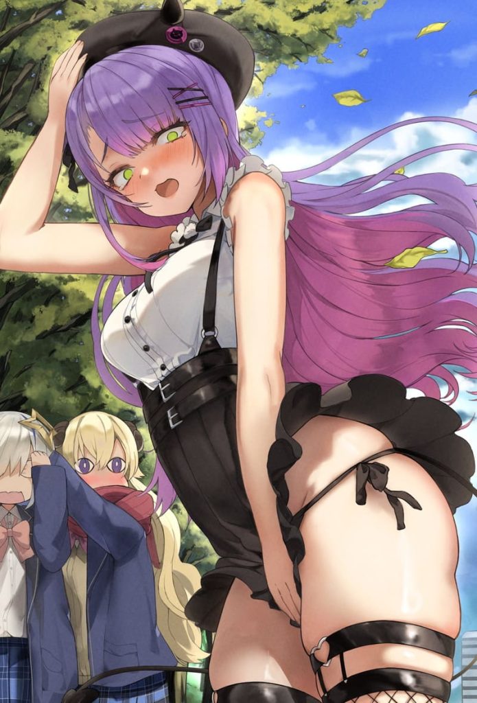 9枚目　ホロライブ(VTuber)　常闇トワ(とこやみとわ)のエロ画像