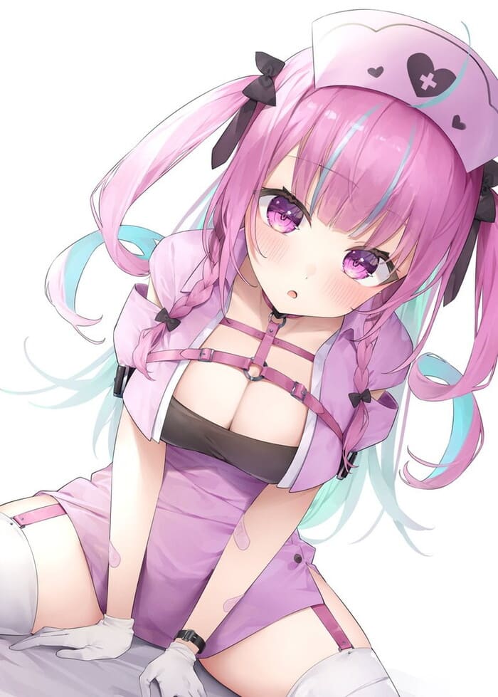 8枚目 ホロライブ(VTuber) 湊あくあ(みなとあくあ)のエロ画像