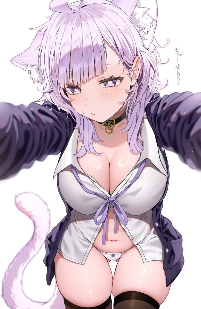 12枚目 ホロライブ(VTuber) 猫又おかゆ(ねこまたおかゆ)のエロ画像