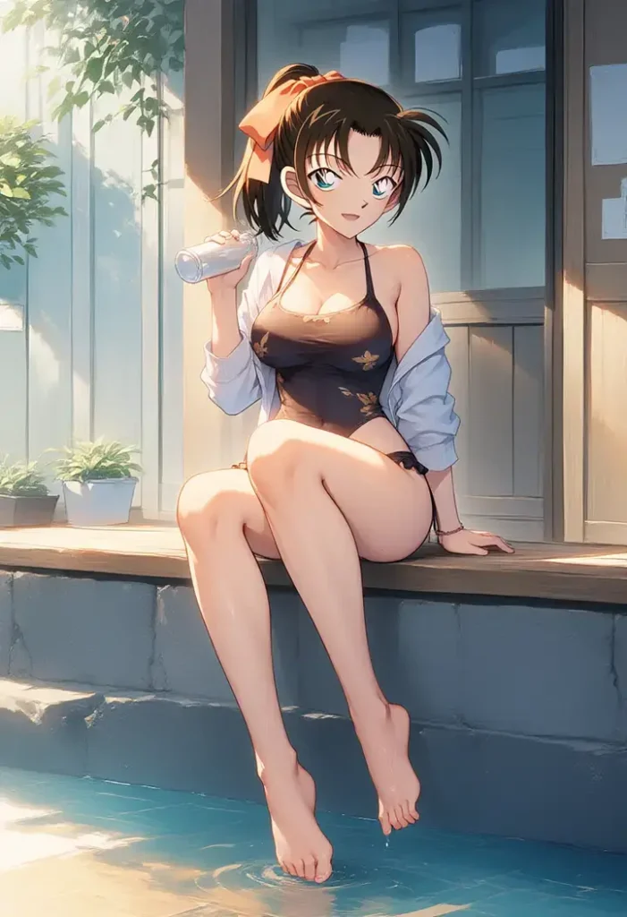 13枚目　名探偵コナン　遠山和葉(とおやまかずは)のエロ画像