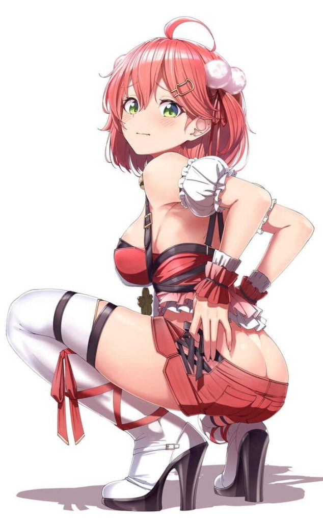 6枚目　ホロライブ(VTuber)　さくらみこのエロ画像