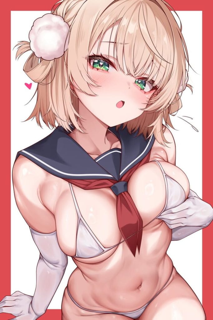 9枚目　VTuber　しぐれういのエロ画像