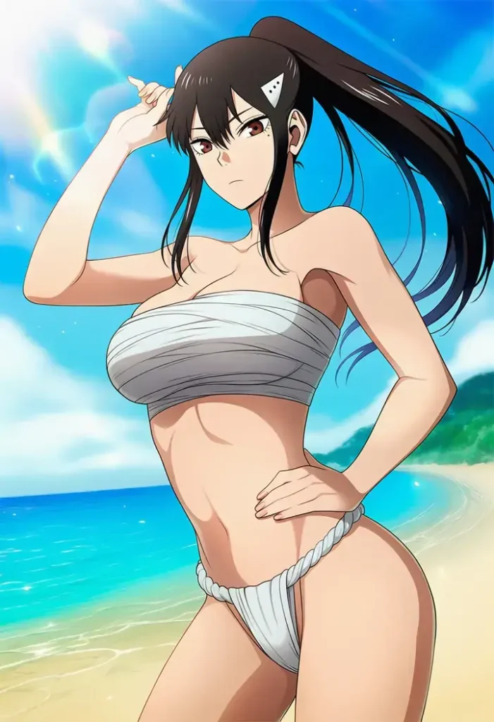 3枚目　怪獣8号　亜白ミナ(あしろみな)のエロ画像