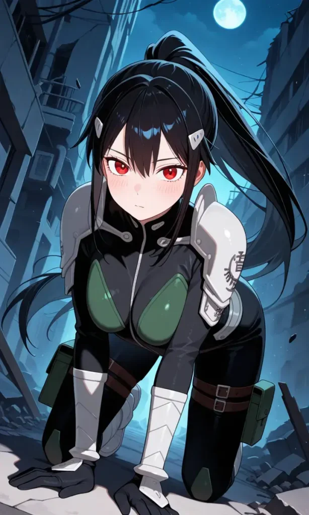 8枚目　怪獣8号　亜白ミナ(あしろみな)のエロ画像