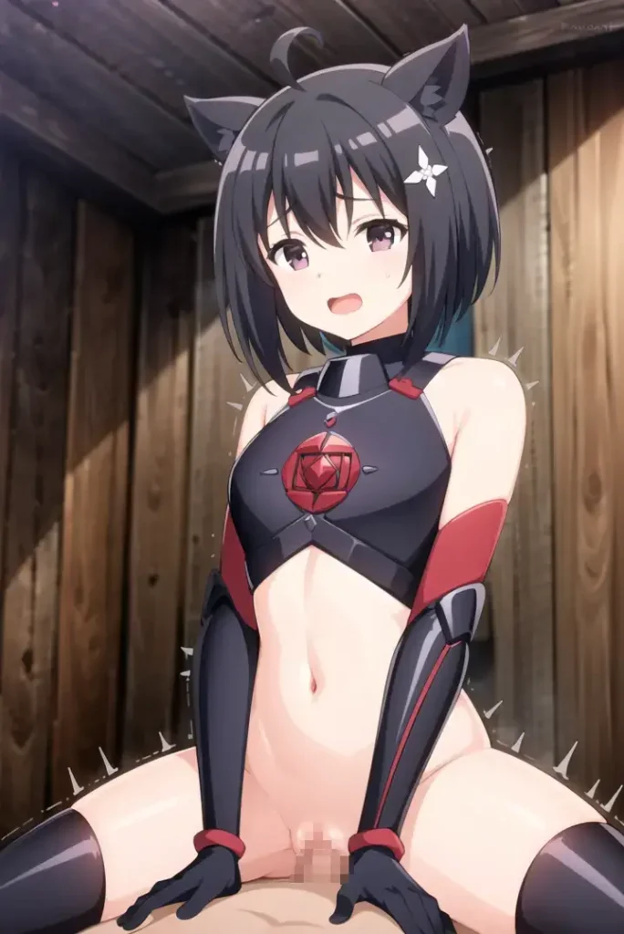 3枚目　痛いのは嫌なので防御力に極振りしたいと思います。(防振り)　メイプルのエロ画像