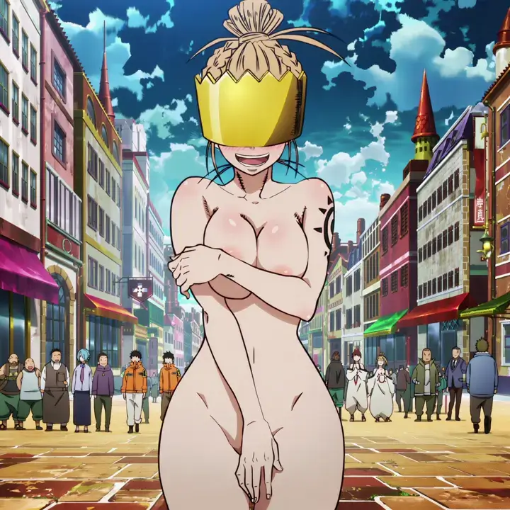 4枚目　炎炎ノ消防隊　ハウメアのエロ画像