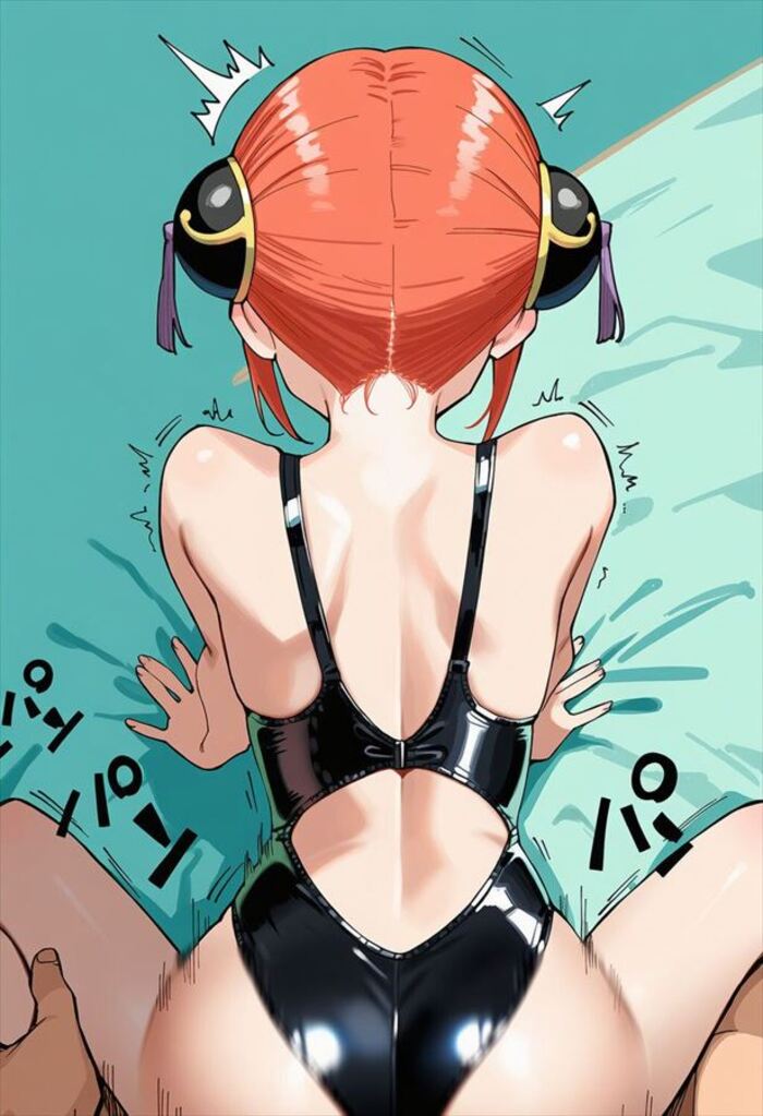 6枚目　銀魂　神楽(かぐら)のエロ画像
