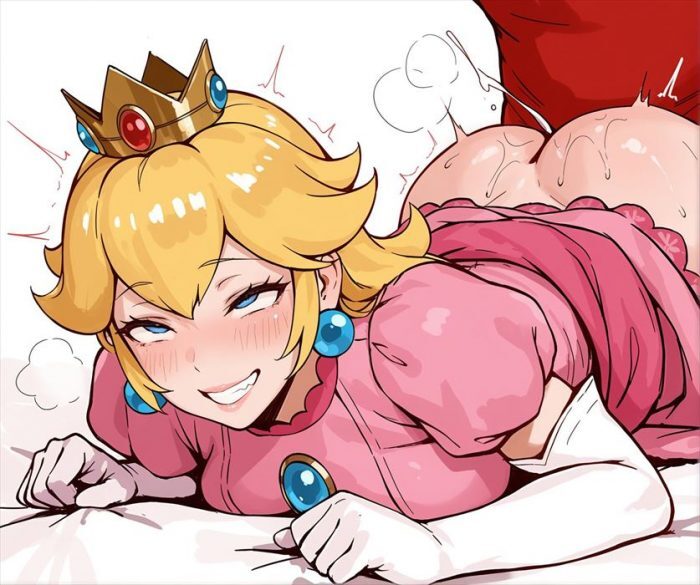 12枚目 マリオシリーズおよび大乱闘スマッシュブラザーズ(スマブラ) ピーチ姫のエロ画像