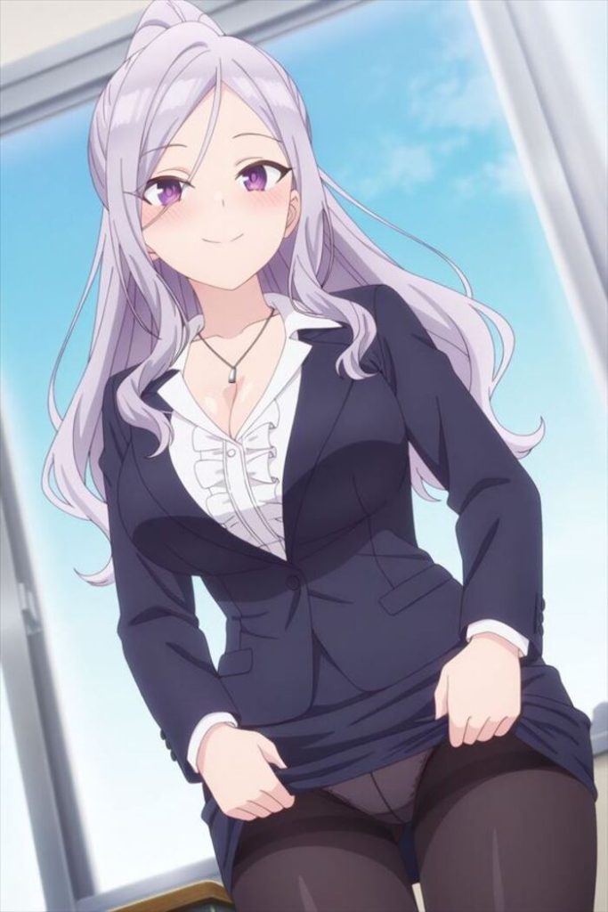 2枚目　友達の妹が俺にだけウザい(いもウザ)　影石菫(かげいしすみれ)のエロ画像