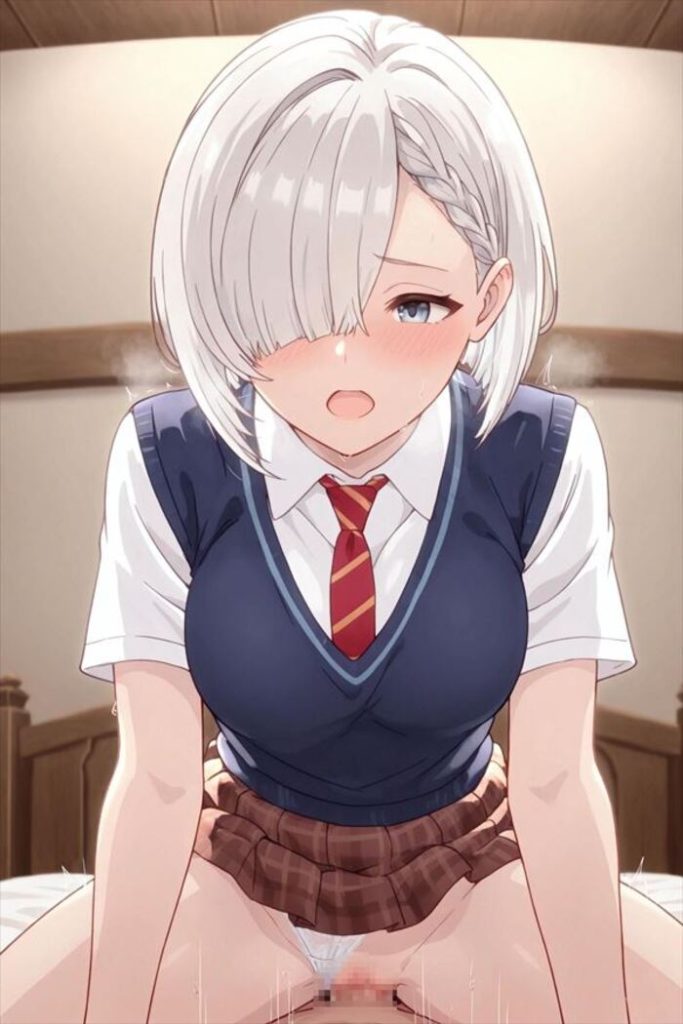 8枚目　友達の妹が俺にだけウザい(いもウザ)　月ノ森真白(つきのもりましろ)のエロ画像