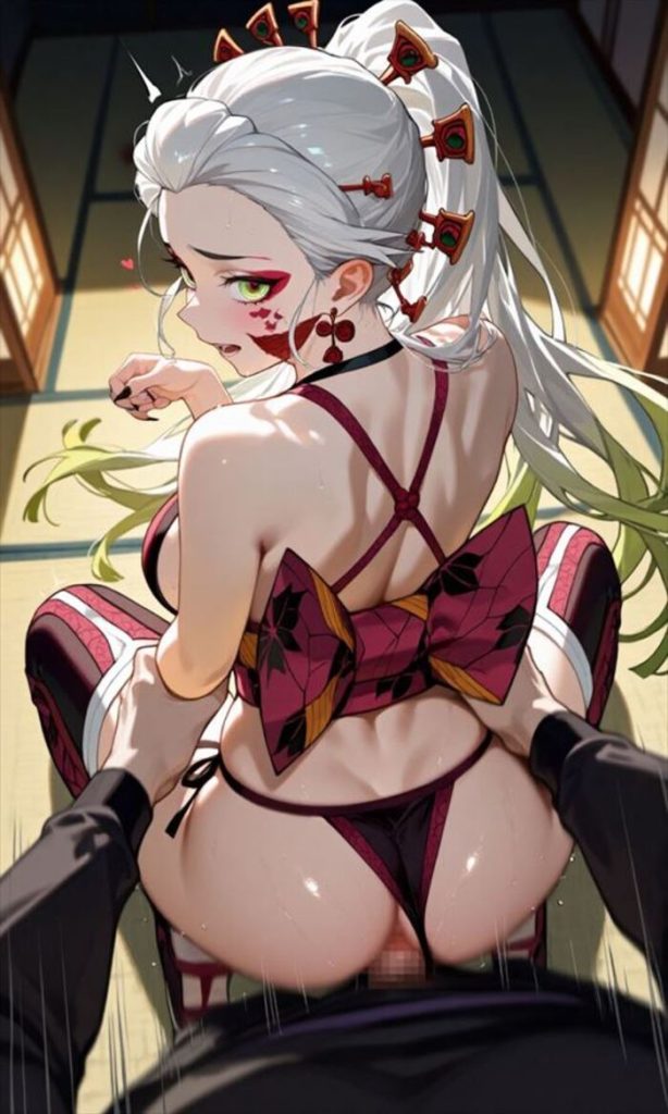 8枚目　鬼滅の刃　堕姫(だき)のエロ画像