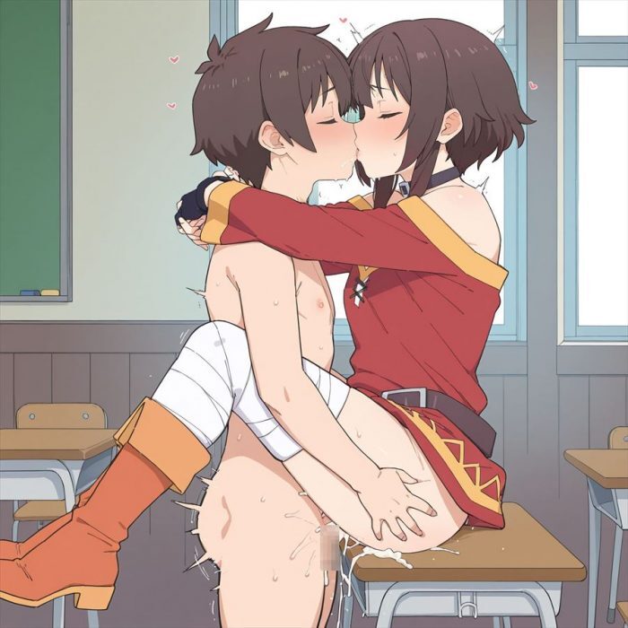 1枚目 この素晴らしい世界に祝福を!(このすば) めぐみんのエロ画像