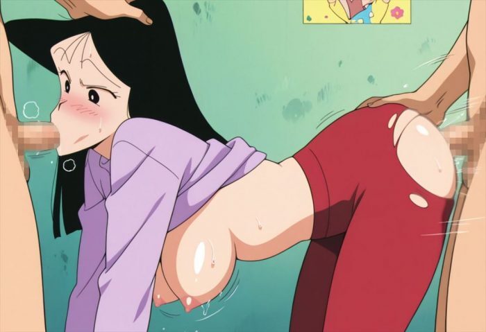 4枚目 クレヨンしんちゃん(クレしん) まつざか先生(まつざか梅)のエロ画像