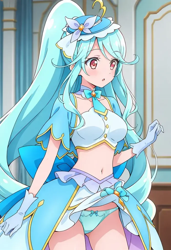 1枚目　名探偵プリキュア　キュアエクレールのエロ画像